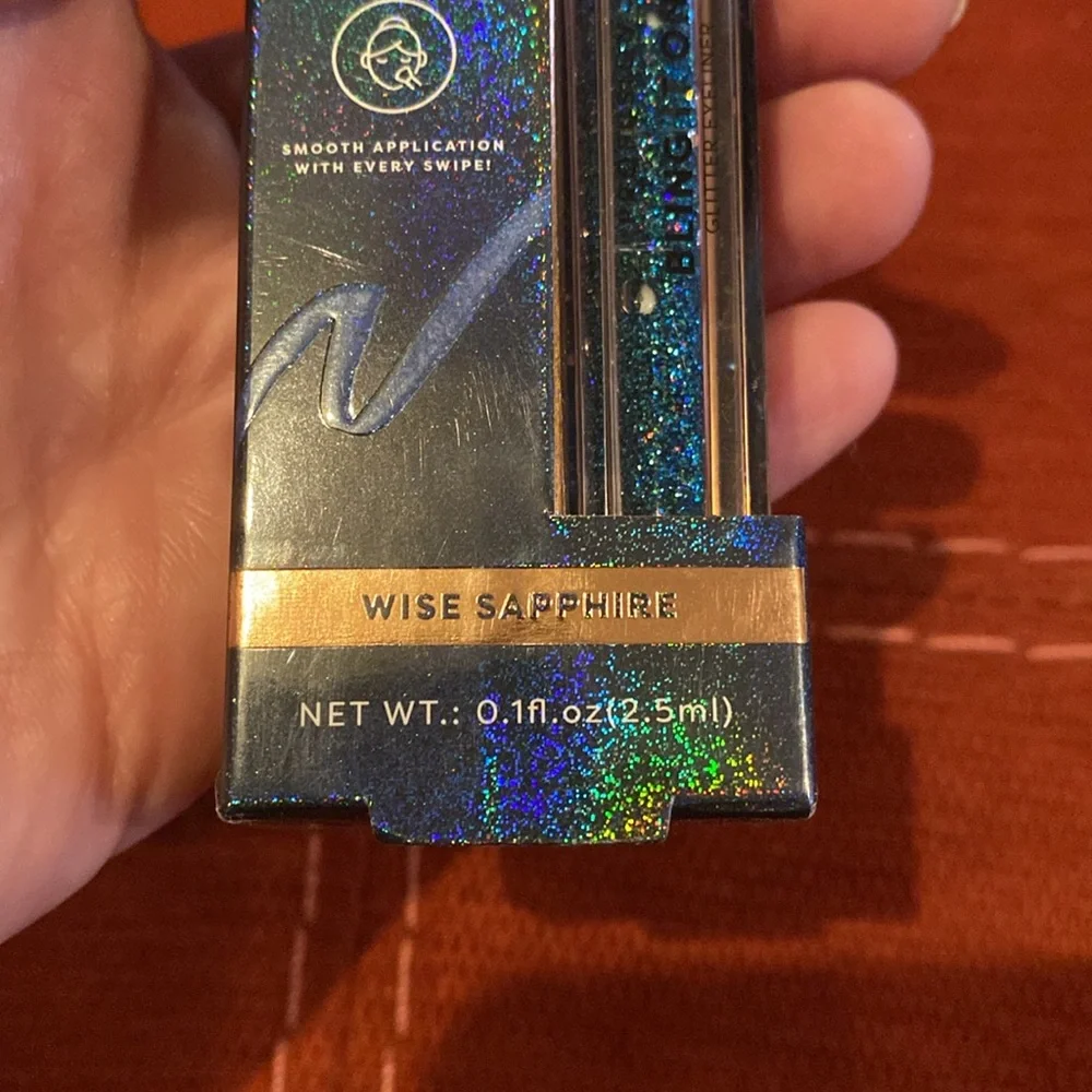 🆕PROFUSION: BLING IT ON Glitter Eye Liner- Wise Sapphire FULL SIZE